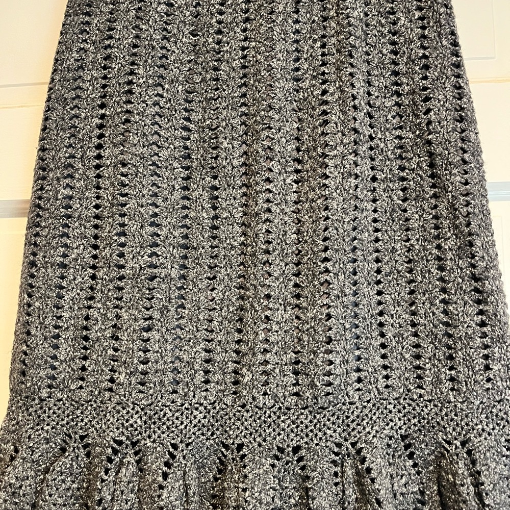 Lined knitted elastic waist size M